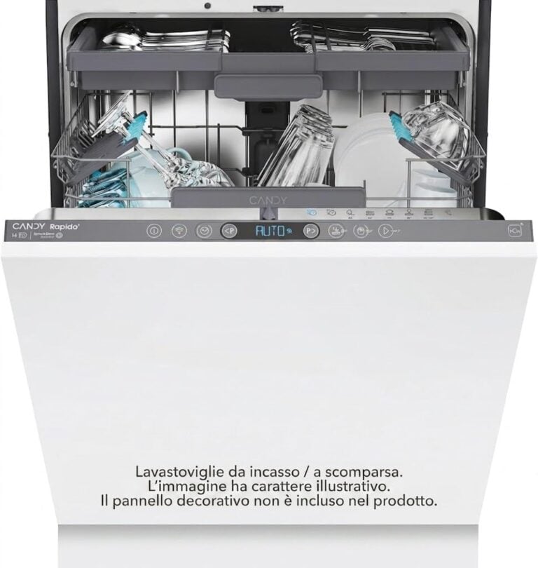 Lavastoviglie incasso Candy CI4C6F0A 14 coperti Classe C