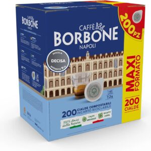 Caffè Borbone Miscela Decisa 200 cialde ESE 44mm