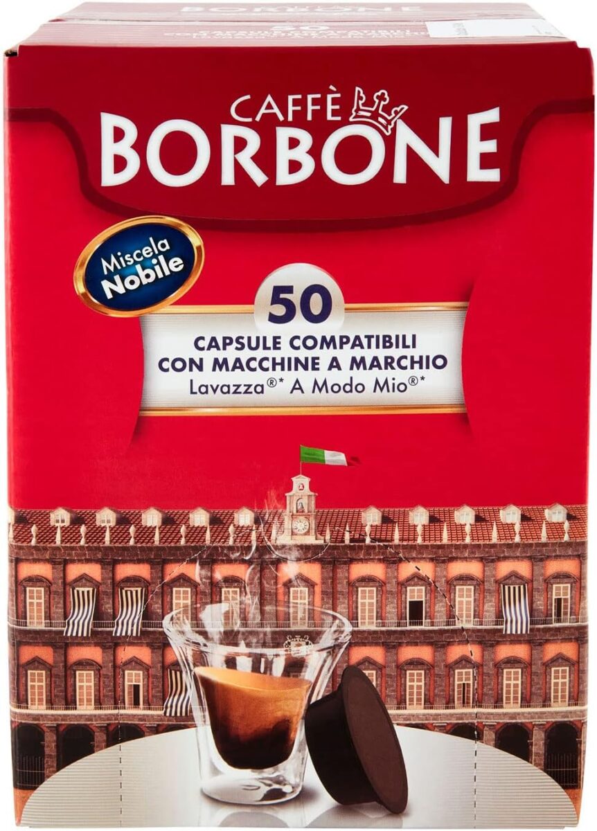 Caffè Borbone Miscela Nobile 50 capsule A Modo Mio