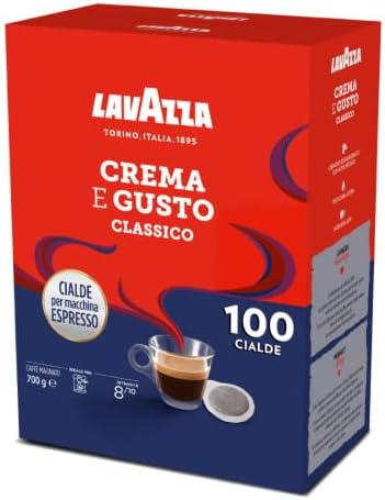 Lavazza Crema e Gusto Classico 100 cialde ESE 44mm