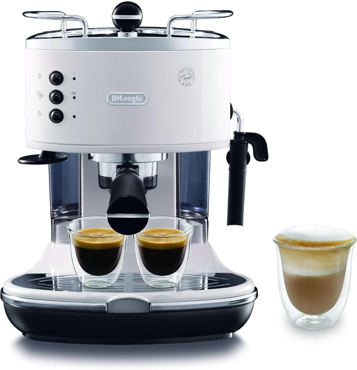 Macchina caffè De’Longhi Icona ECO311.W 1100W bianca