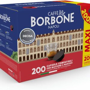 Caffè Borbone Miscela Decisa 200 capsule A Modo Mio
