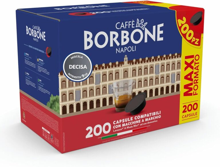 Caffè Borbone Miscela Decisa 200 capsule A Modo Mio