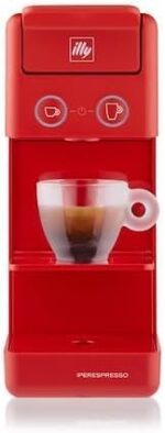 Macchina caffè illy Y3.3 Iperespresso 1250W 0.75L rossa
