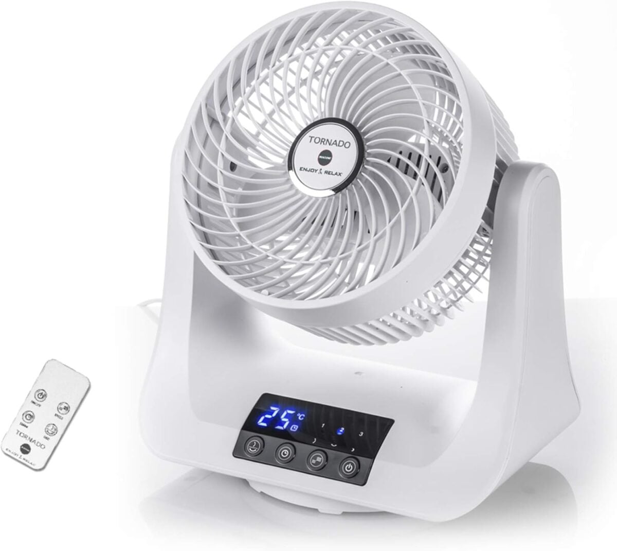Ventilatore Macom 993 Tornado 45W bianco
