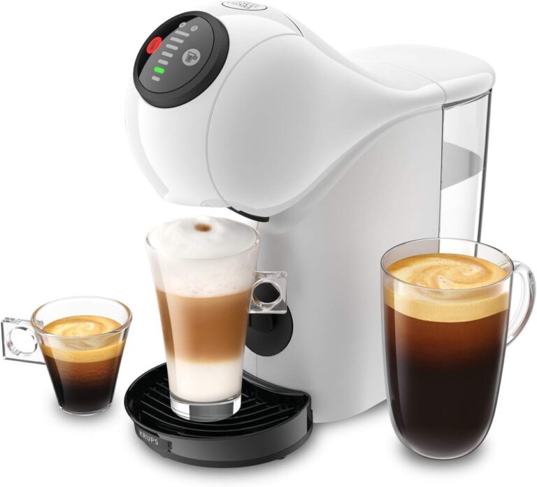 Macchina caffè capsule Krups KP2431K Genio S White 1500W