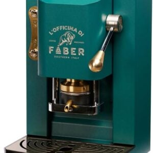 Macchina caffè cialde Faber Pro Deluxe British Green 500W