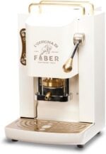 Macchina caffè cialde Faber Pro Deluxe Pure White 500W