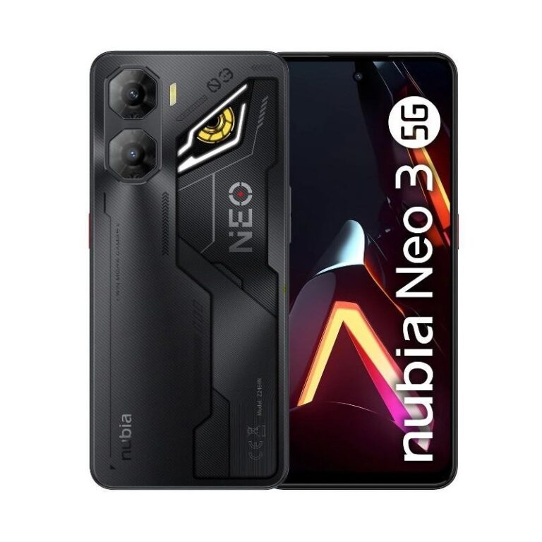 Smartphone ZTE Nubia Neo 3 5G 256GB 8GB Shadow Black