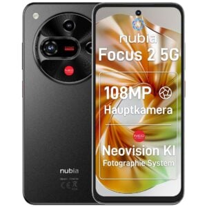 Smartphone ZTE Nubia Focus 2 5G 256GB 8GB Galactic Black