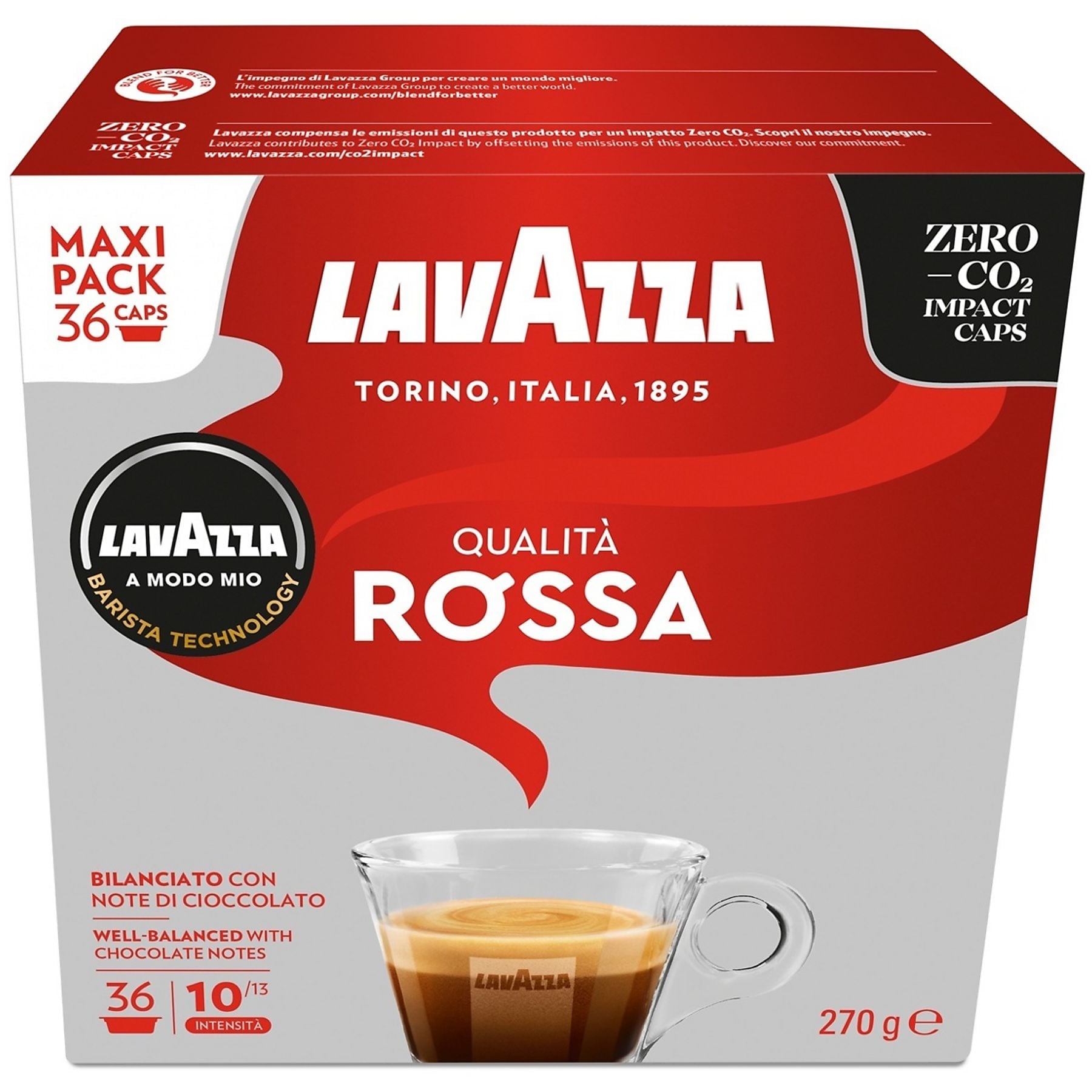 8000070020191_ASSET_MMS_157236731_jpg.jpeg Capsule Lavazza A Modo Mio Qualità Rossa 36 Capsule 270 g