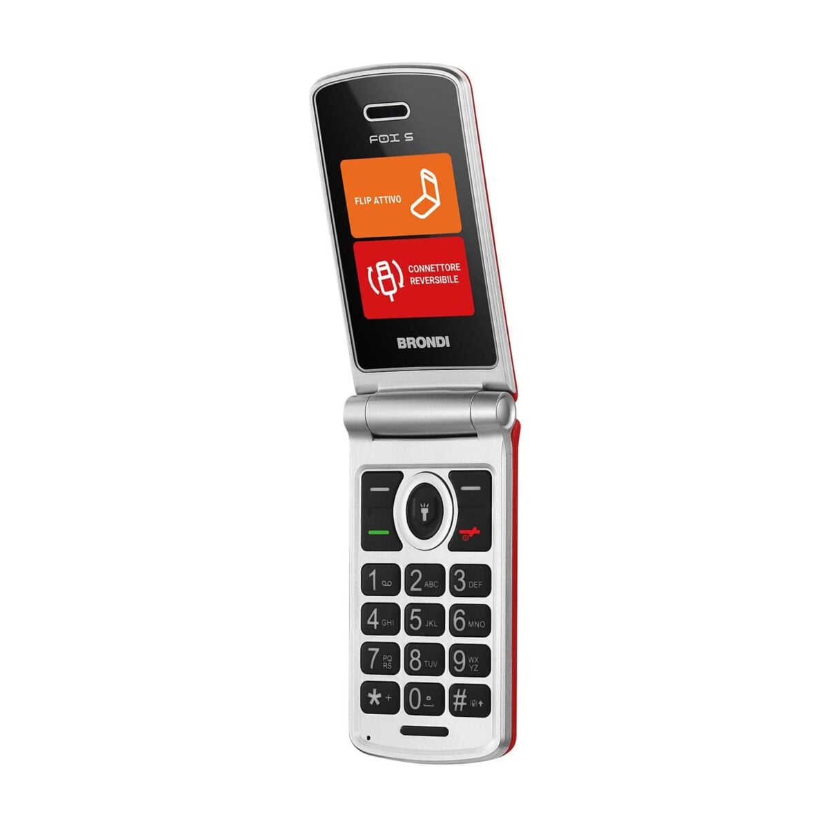 Cellulare Brondi Fox S Dual SIM Red