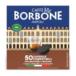 Caffè Borbone Dek 50 capsule A Modo Mio