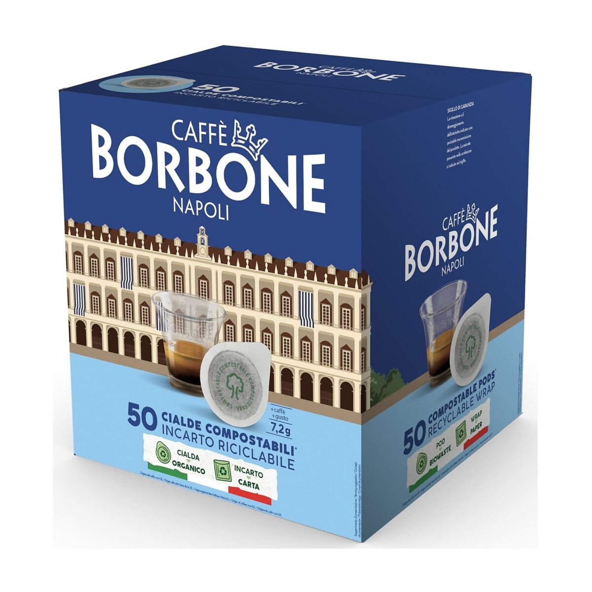 Caffè Borbone Miscela Dek 50 cialde ESE 44mm