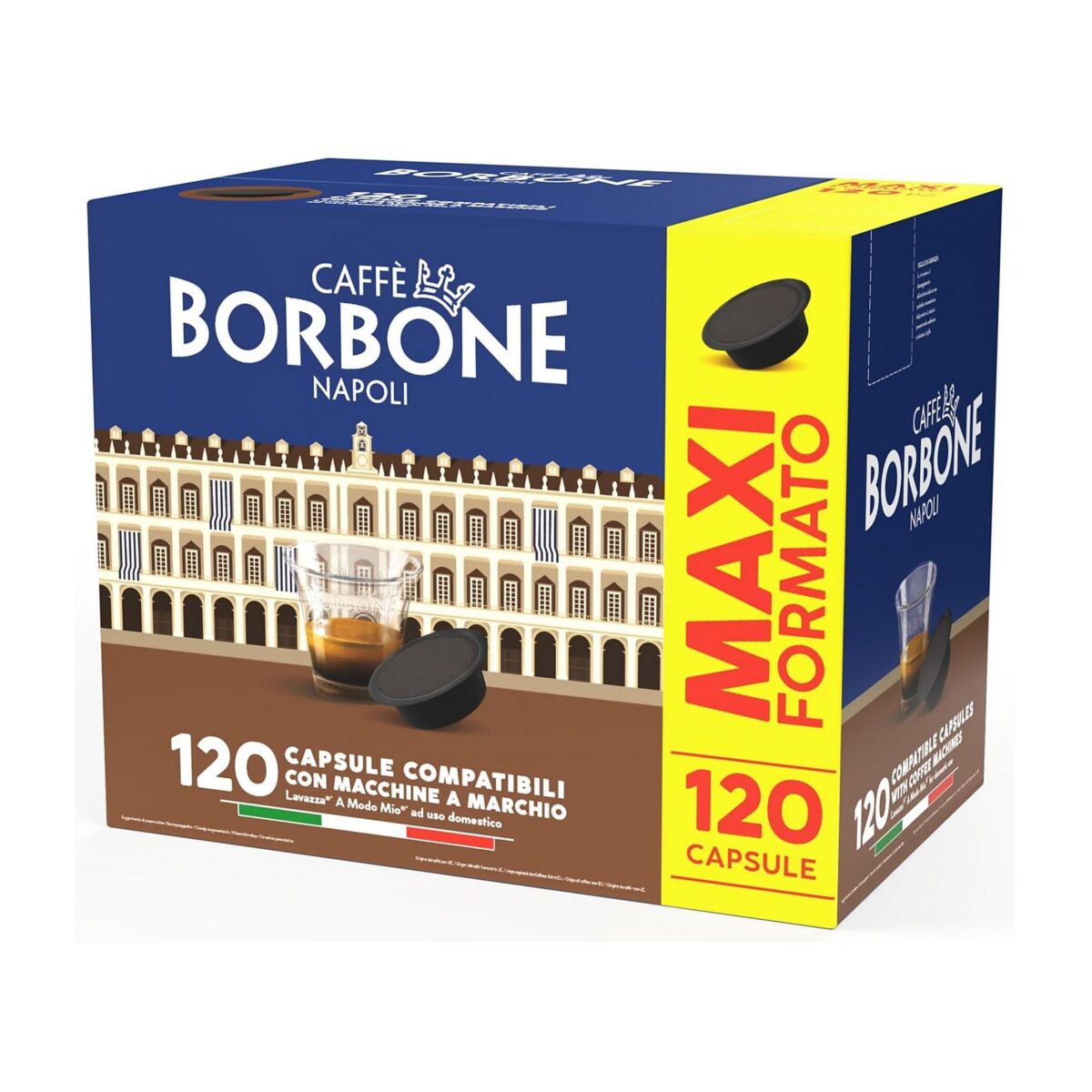 Caffè Borbone Miscela Decisa 120 capsule A Modo Mio