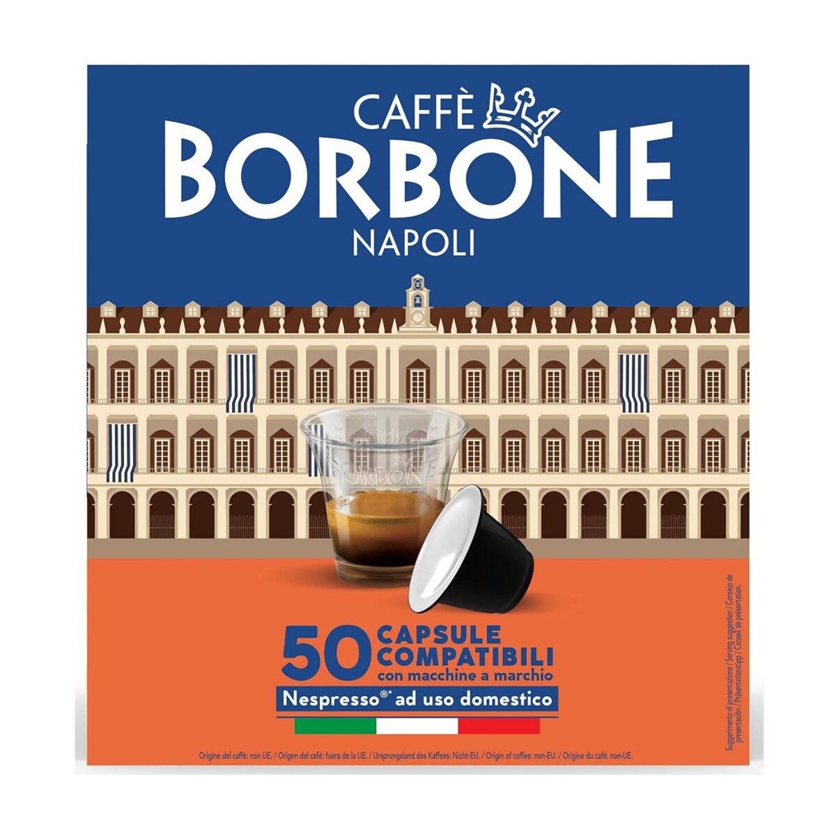 Caffè Borbone Miscela Dek 50 capsule Nespresso