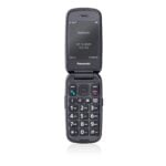 Cellulare Panasonic KX-TU550EXB 4G Nero senior