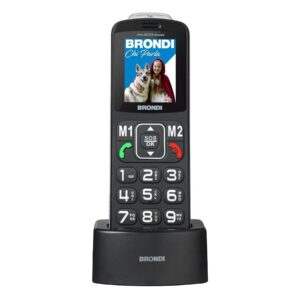 Cellulare Brondi Amico Flash Dual SIM Nero