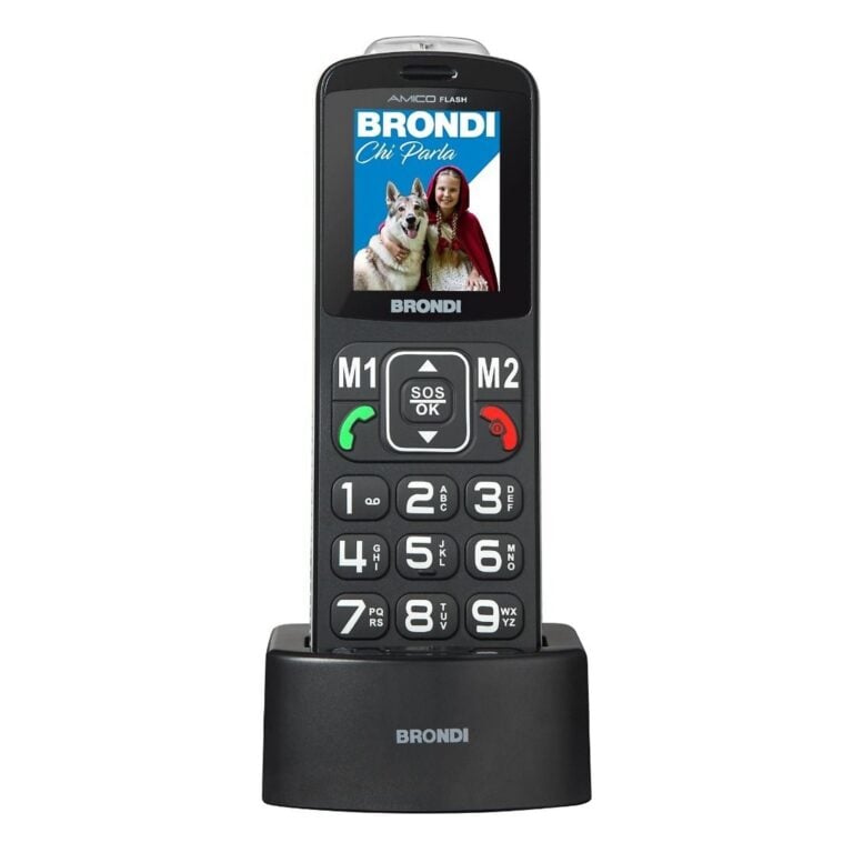 Cellulare Brondi Amico Flash Dual SIM Nero