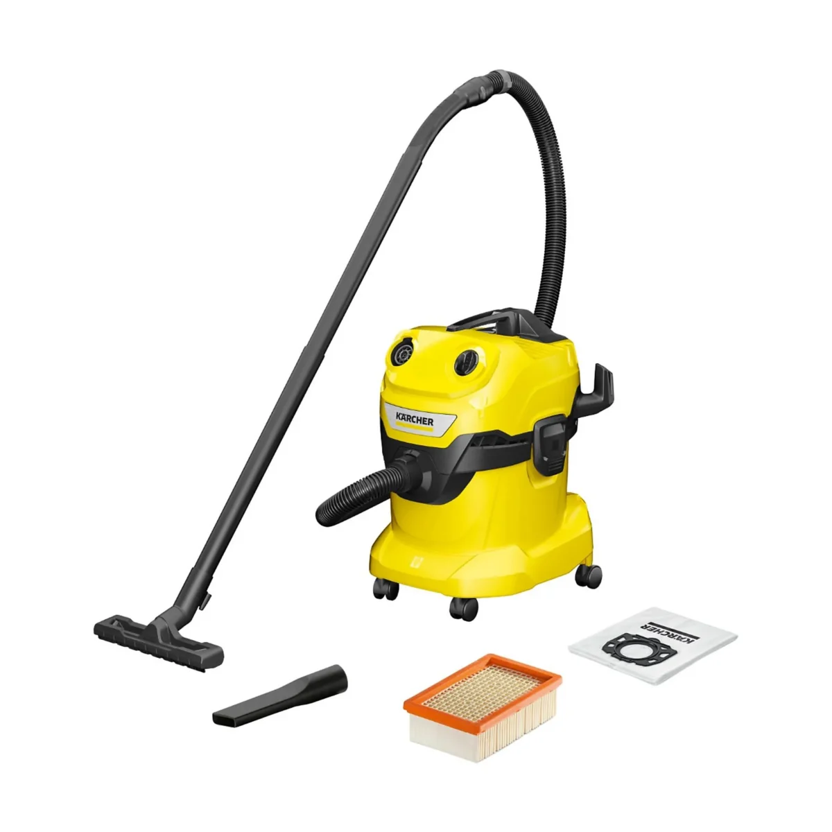 Aspiratore Kärcher WD 4 V-20/5/22 1000W 20L solidi liquidi