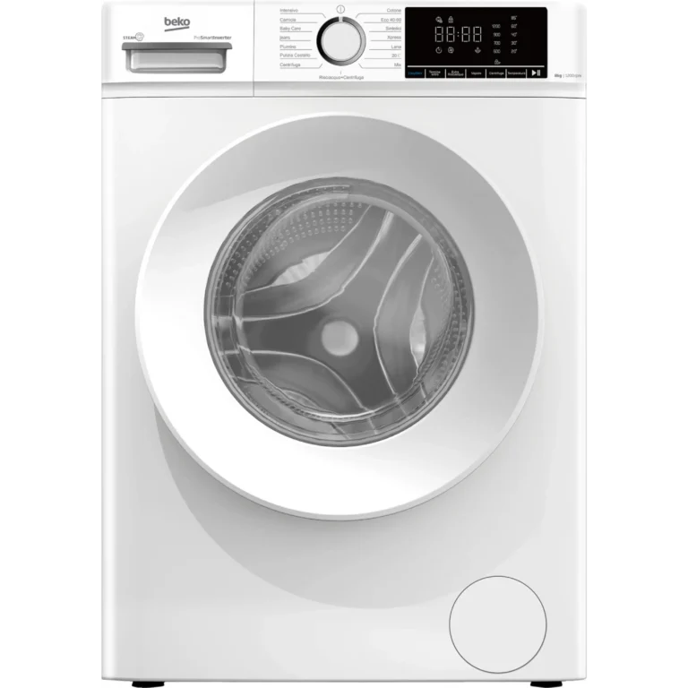 Lavatrice Beko BMX8126DW 8Kg 1200 giri SteamCure